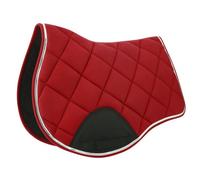 Tapis De Selle Equithème Infinity - Mixte Rouge Cheval Rouge