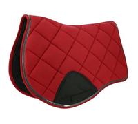 Tapis De Selle Equithème Infinity - Mixte Rouge Glitter Cheval Rouge