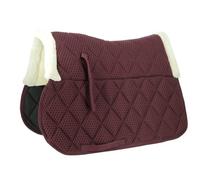 Tapis de selle EQUITHÈME Pro Air bordeaux VSS