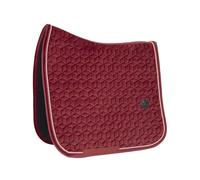 Tapis de selle FULL - Bordeaux - Velours - Dressage