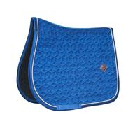 Tapis de selle FULL - Navy - Velours - Saut d'obstacles