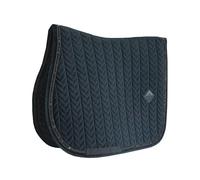 Tapis de selle FULL - Noir - Velours - Saut d'obstacles