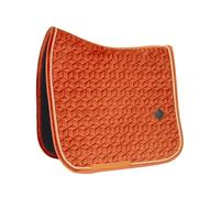 Tapis de selle FULL - Orange - Velours - Dressage