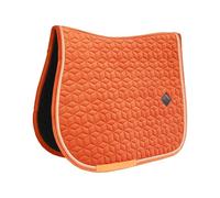 Kentucky Horsewear Tapis de Selle d'Obstacle "Velvet" - orange
