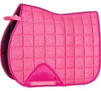 Tapis De Selle Hg Mesh Glitter Rose Sintillant Taille Shetland