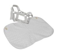 Tapis De Selle + Licol Pour Cheval En Bois D¿Extérieur - Roba - Accessoires De Jeu En Plein Air - Gris