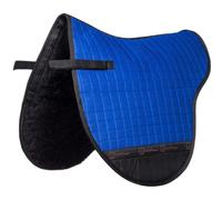 Tapis de selle pour cheval 8 poches enfant Edix Saddles Vika Bleu TU