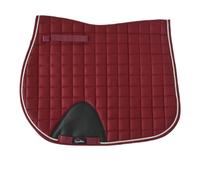 Tapis de selle pour cheval anglais Lexhis Betia Rouge Full