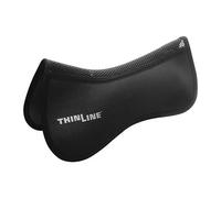 Tapis de selle pour cheval avec amortisseur ThinLine Noir S