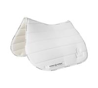 Tapis de selle pour cheval avec logo Acavallo Louvre Blanc TU