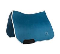 Tapis de selle pour cheval carré Acavallo Louvre Bleu TU
