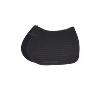 Tapis de selle pour cheval en cotton Eskadron Noir Dressage