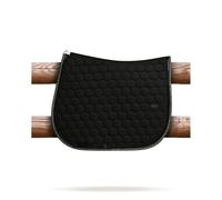 Tapis de selle pour cheval GEM Atlas Obstacle Noir Cob/Dressage
