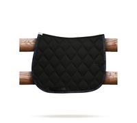 Tapis de selle pour cheval GEM Love Obstacle Noir TU