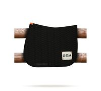 Tapis de selle pour cheval GEM Touc Touc Obstacle Noir TU
