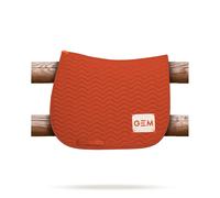 Tapis de selle pour cheval GEM Touc Touc Obstacle Orange TU