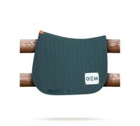Tapis de selle pour cheval GEM Touc Touc Obstacle Vert TU