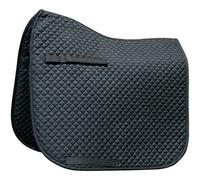 Tapis de selle pour cheval Harry's Horse Delux 15mm Noir Cob Dressage