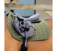 Tapis de selle pour cheval Horseware Amigo Close Contact Vert Cob/Full