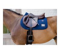 Tapis de selle pour cheval Kentucky Fishbone Bleu Full