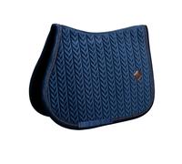 Tapis de selle pour cheval Kentucky Horsewear Bleu Full