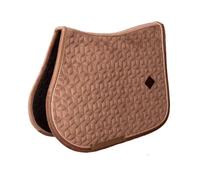 Tapis de selle pour cheval Kentucky Horsewear Velvet Beige Full