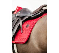 Tapis de selle pour cheval Kentucky Velvet Rouge Poney