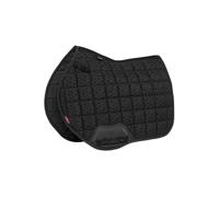 Tapis de selle pour cheval LeMieux Eurojump Self-Cool 3D Noir S/M