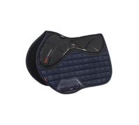 Tapis de selle pour cheval LeMieux X-Grip Silicone EuroJump Bleu L