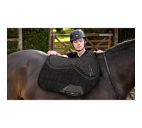Tapis de selle pour cheval LeMieux X-Grip Silicone EuroJump Noir L