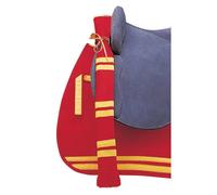 Tapis de selle pour cheval Mehis Alta Escuela Rouge TU
