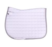Tapis de selle pour cheval QHP Florence Blanc Mixte Shetland