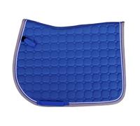 Tapis de selle pour cheval QHP Florence Bleu Mixte Poney