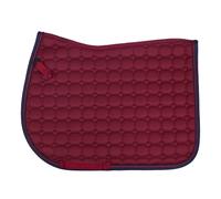 Tapis de selle pour cheval QHP Florence Rouge Mixte Full
