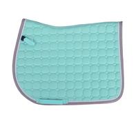 Tapis de selle pour cheval QHP Florence Vert Mixte Poney