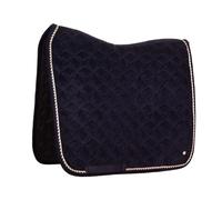 Tapis de selle pour cheval QHP Orlando Bleu Mixte Poney