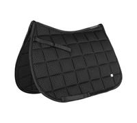 Tapis de selle pour cheval Waldhausen Breath Performance Noir Mixte Polyvalent
