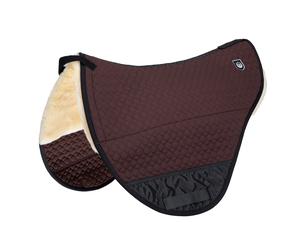 Tapis de selle pour cheval Werner Christ Horse Champ Marron Poney