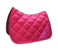 Tapis de selle Produits équestres couverture de selle d'équitation Bonnet d'oreille en Crochet enveloppes de Polo de cheval ensemble de tapis de selle à paillettes(GP saddle pad)