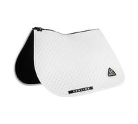 Tapis de selle saut pour cheval Acavallo Blanc TU
