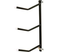 Tapis de selle Stubbs 3 bras support Clip-On S333 TL864 (taille unique) (Noir)