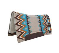 Tapis de selle western pour cheval Pool's Beige TU