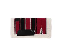 Tapis de selle western pour cheval synthétique Burioni Navajo Rouge TU