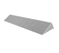 Tapis de seuil de Rampe : Conception antidérapante épaisse, Tapis de Rampe Triangulaire résistant à l'usure, résout Le problème du franchissement des seuils de Marche.(100 * 13 * 6cm)