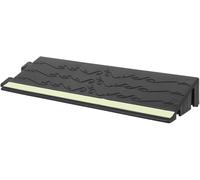 Tapis de seuil en caoutchouc antidérapant pour intérieur - 63,5 x 10,2 cm - Convient pour les scooters à mobilité réduite et les portes de la maison - Belle finition