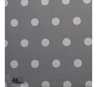 Tapis de sevrage imperméable et polyvalent pour chaise haute, facile à nettoyer (taille L, gris)