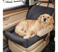 Tapis de siège de voiture imperméable pour animaux de compagnie, convient aux petits et moyens chiens et chats, lit de voiture portable pour animaux de compagnie, porte-bébé pour siège avant avec bouc