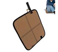 Tapis de siège imperméable léger et portable pliable