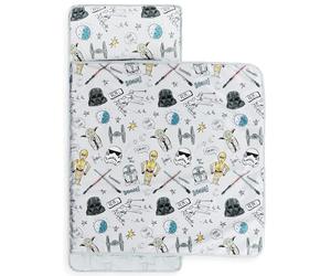 Tapis de Sieste Star Wars pour Enfant, Sac de Couchage Doux avec Oreiller intégré pour l’école, la crèche ou Les soirées Pyjama