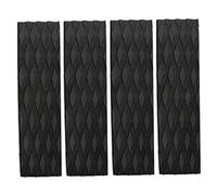 Tapis de Skimboard de Surf, Tapis Traction pour Planche Surf Autocollant Skimboard antidérapant Pont Avant et arrière 4 pièces